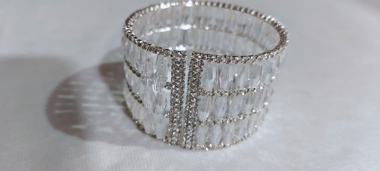 Premium Multi-Row Crystal Kada - Image 5